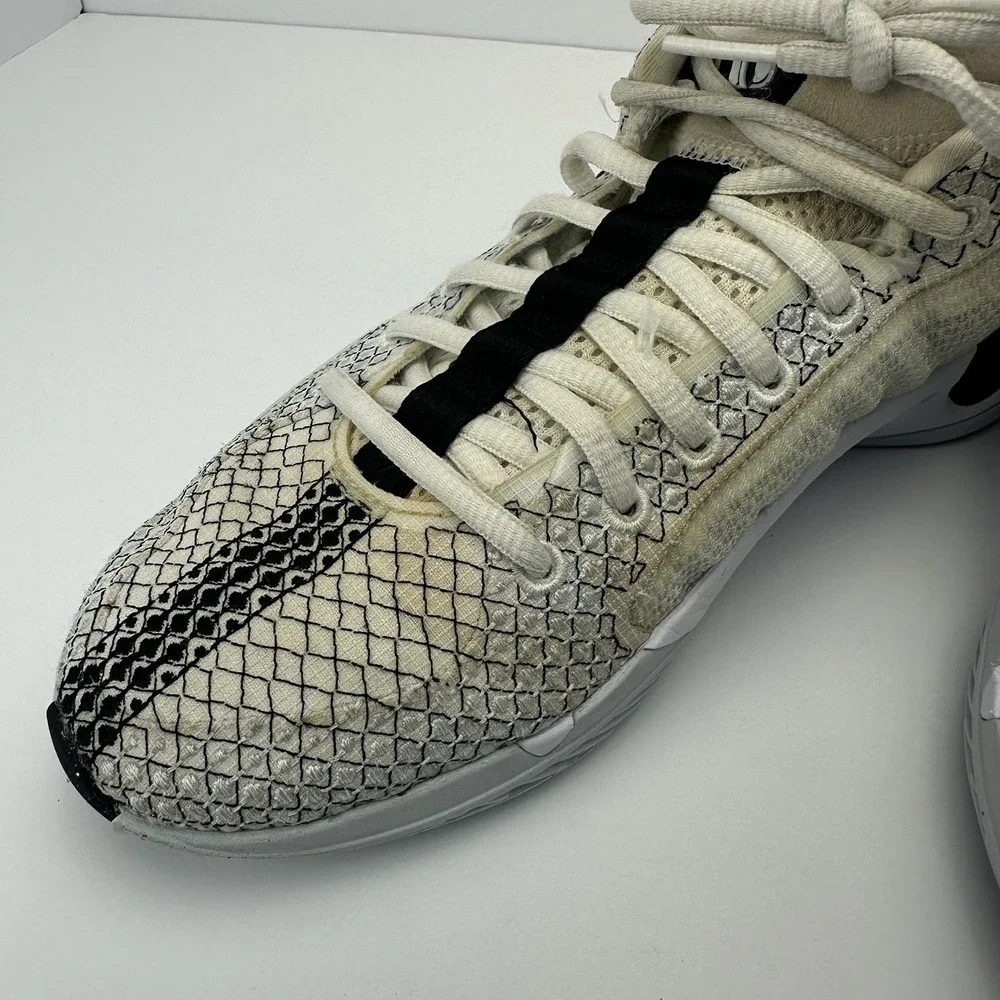Nike Sabrina 1 🏀 Shoes #FQ3381-103 Magnetic White/Black/Gray Women Sz 7.5